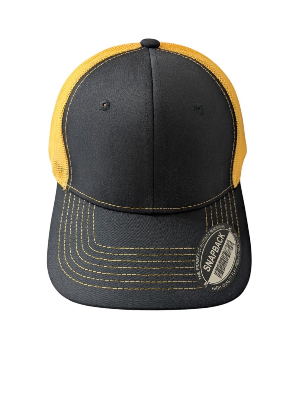 Trucker Hat Snapback Mesh Back Baseball Cap Adjustable Unisex One Size Fits Most